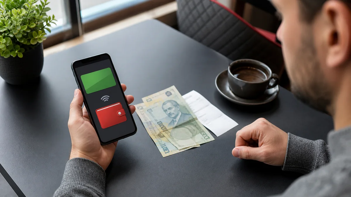 Verificarea cashback-ului într-un portofel digital