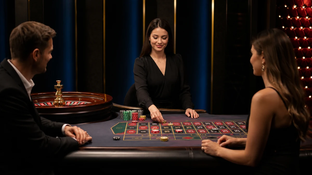 Masă de cazino live BetLabel pentru jucători din România